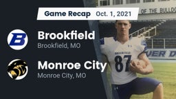 Recap: Brookfield  vs. Monroe City  2021