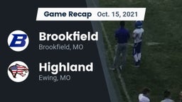 Recap: Brookfield  vs. Highland  2021