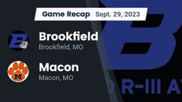 Recap: Brookfield  vs. Macon  2023