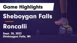 Sheboygan Falls  vs Roncalli Game Highlights - Sept. 20, 2022