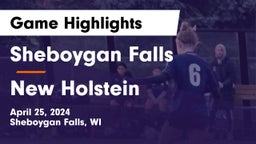 Sheboygan Falls  vs New Holstein  Game Highlights - April 25, 2024