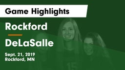 Rockford  vs DeLaSalle  Game Highlights - Sept. 21, 2019