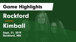 Rockford  vs Kimball Game Highlights - Sept. 21, 2019
