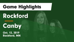 Rockford  vs Canby  Game Highlights - Oct. 12, 2019