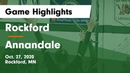 Rockford  vs Annandale  Game Highlights - Oct. 27, 2020