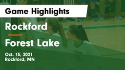 Rockford  vs Forest Lake  Game Highlights - Oct. 15, 2021