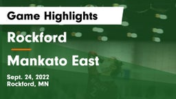 Rockford  vs Mankato East  Game Highlights - Sept. 24, 2022