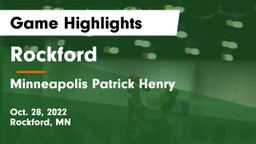 Rockford  vs Minneapolis Patrick Henry  Game Highlights - Oct. 28, 2022