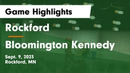 Rockford  vs Bloomington Kennedy  Game Highlights - Sept. 9, 2023