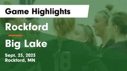 Rockford  vs Big Lake Game Highlights - Sept. 23, 2023