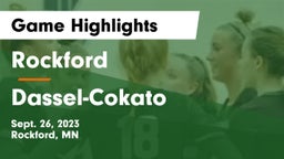 Rockford  vs Dassel-Cokato  Game Highlights - Sept. 26, 2023
