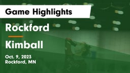 Rockford  vs Kimball  Game Highlights - Oct. 9, 2023