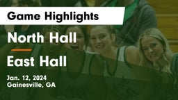 North Hall  vs East Hall  Game Highlights - Jan. 12, 2024