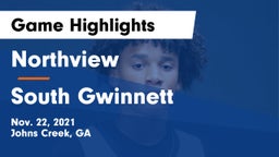 Northview  vs South Gwinnett  Game Highlights - Nov. 22, 2021