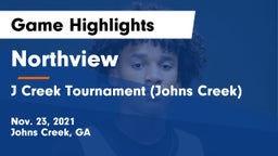 Northview  vs J Creek Tournament (Johns Creek) Game Highlights - Nov. 23, 2021