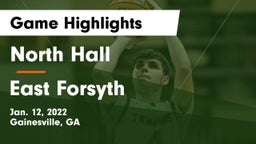 North Hall  vs East Forsyth  Game Highlights - Jan. 12, 2022