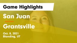 San Juan  vs Grantsville  Game Highlights - Oct. 8, 2021