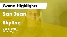 San Juan  vs Skyline Game Highlights - Oct. 9, 2021
