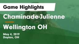 Chaminade-Julienne  vs Wellington OH Game Highlights - May 4, 2019