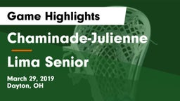 Chaminade-Julienne  vs Lima Senior  Game Highlights - March 29, 2019