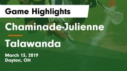 Chaminade-Julienne  vs Talawanda  Game Highlights - March 13, 2019