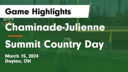 Chaminade-Julienne  vs Summit Country Day Game Highlights - March 15, 2024