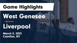 West Genesee  vs Liverpool  Game Highlights - March 5, 2023