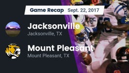 Recap: Jacksonville  vs. Mount Pleasant  2017