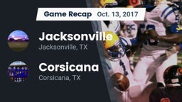 Recap: Jacksonville  vs. Corsicana  2017