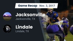 Recap: Jacksonville  vs. Lindale  2017