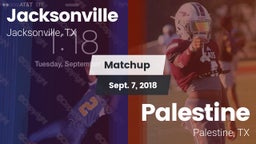 Matchup: Jacksonville High vs. Palestine  2018