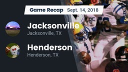 Recap: Jacksonville  vs. Henderson  2018