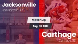 Matchup: Jacksonville High vs. Carthage  2019