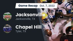 Recap: Jacksonville  vs. Chapel Hill  2022