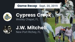 Recap: Cypress Creek  vs. J.W. Mitchell  2019