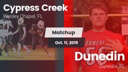 Matchup: Cypress Creek High S vs. Dunedin  2019