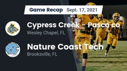 Recap: Cypress Creek  - Pasco co vs. Nature Coast Tech  2021