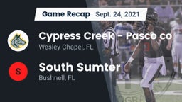 Recap: Cypress Creek  - Pasco co vs. South Sumter  2021
