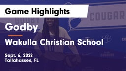 Godby  vs Wakulla Christian School Game Highlights - Sept. 6, 2022