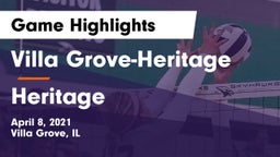 Villa Grove-Heritage vs Heritage Game Highlights - April 8, 2021