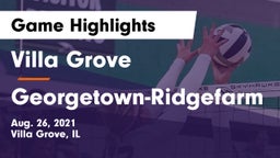 Villa Grove  vs Georgetown-Ridgefarm Game Highlights - Aug. 26, 2021