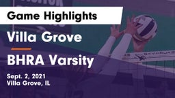 Villa Grove  vs BHRA Varsity Game Highlights - Sept. 2, 2021