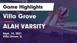 Villa Grove  vs ALAH VARSITY Game Highlights - Sept. 14, 2021