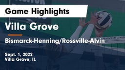 Villa Grove  vs Bismarck-Henning/Rossville-Alvin Game Highlights - Sept. 1, 2022