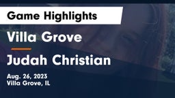 Villa Grove  vs Judah Christian Game Highlights - Aug. 26, 2023