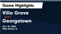 Villa Grove  vs Georgetown Game Highlights - Oct. 25, 2023