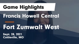Francis Howell Central  vs Fort Zumwalt West Game Highlights - Sept. 28, 2021