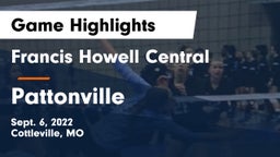 Francis Howell Central  vs Pattonville  Game Highlights - Sept. 6, 2022