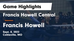 Francis Howell Central  vs Francis Howell  Game Highlights - Sept. 8, 2022
