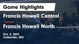 Francis Howell Central  vs Francis Howell North  Game Highlights - Oct. 4, 2022